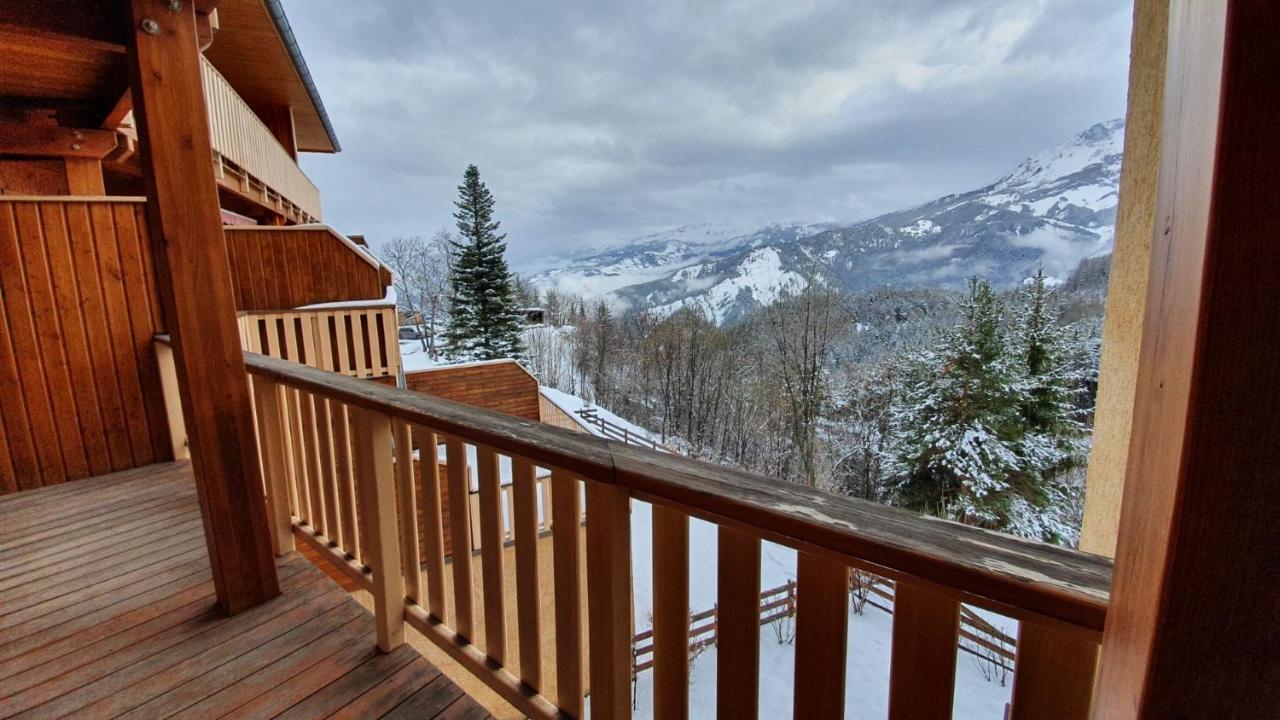 Appartement Neuf Avec Terrasse Sur Praloup 1600 Uvernet-Fours Exterior foto